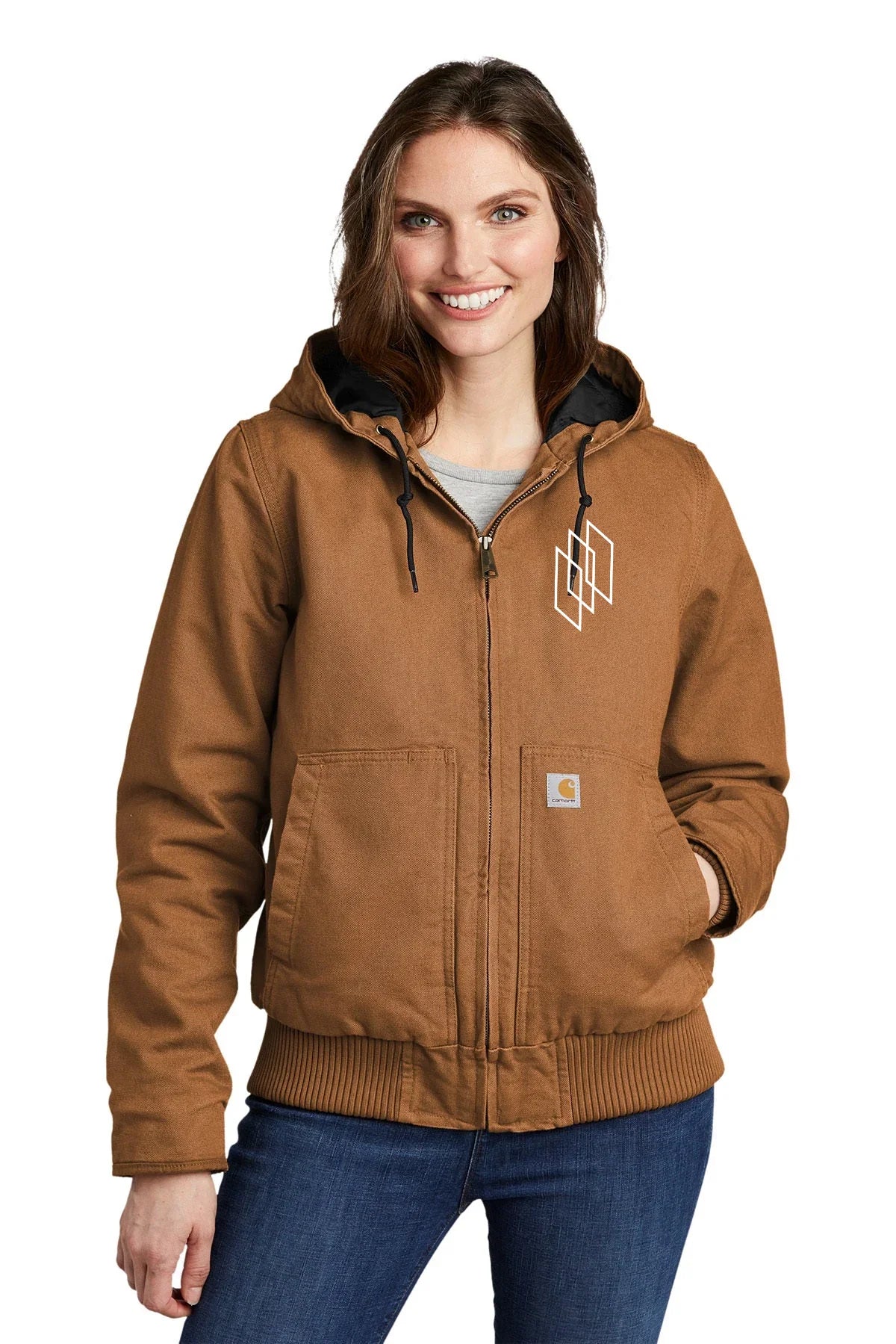 Carhartt Womens Washed Duck Jacket - Glazing Solutions