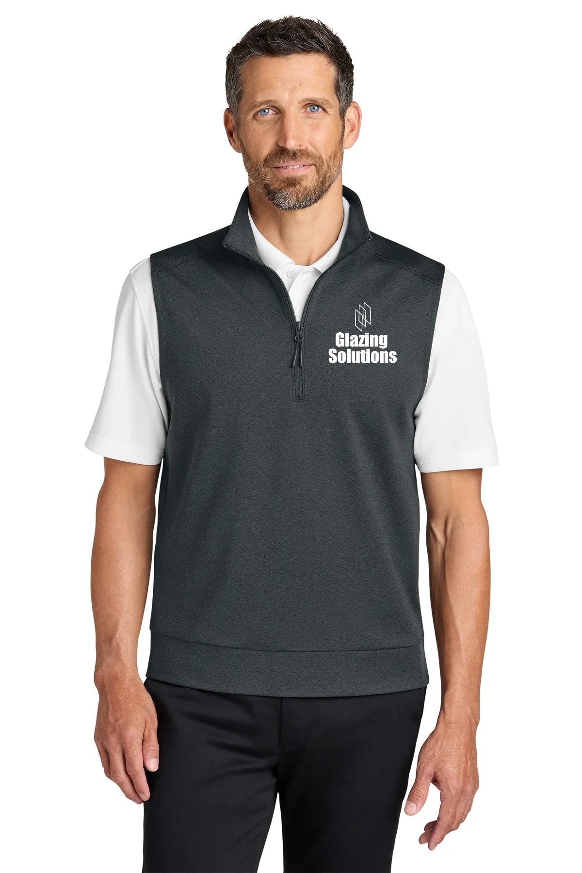 Port Authority C-FREE Double Knit 1/4-Zip Vest - Glazing Solutions
