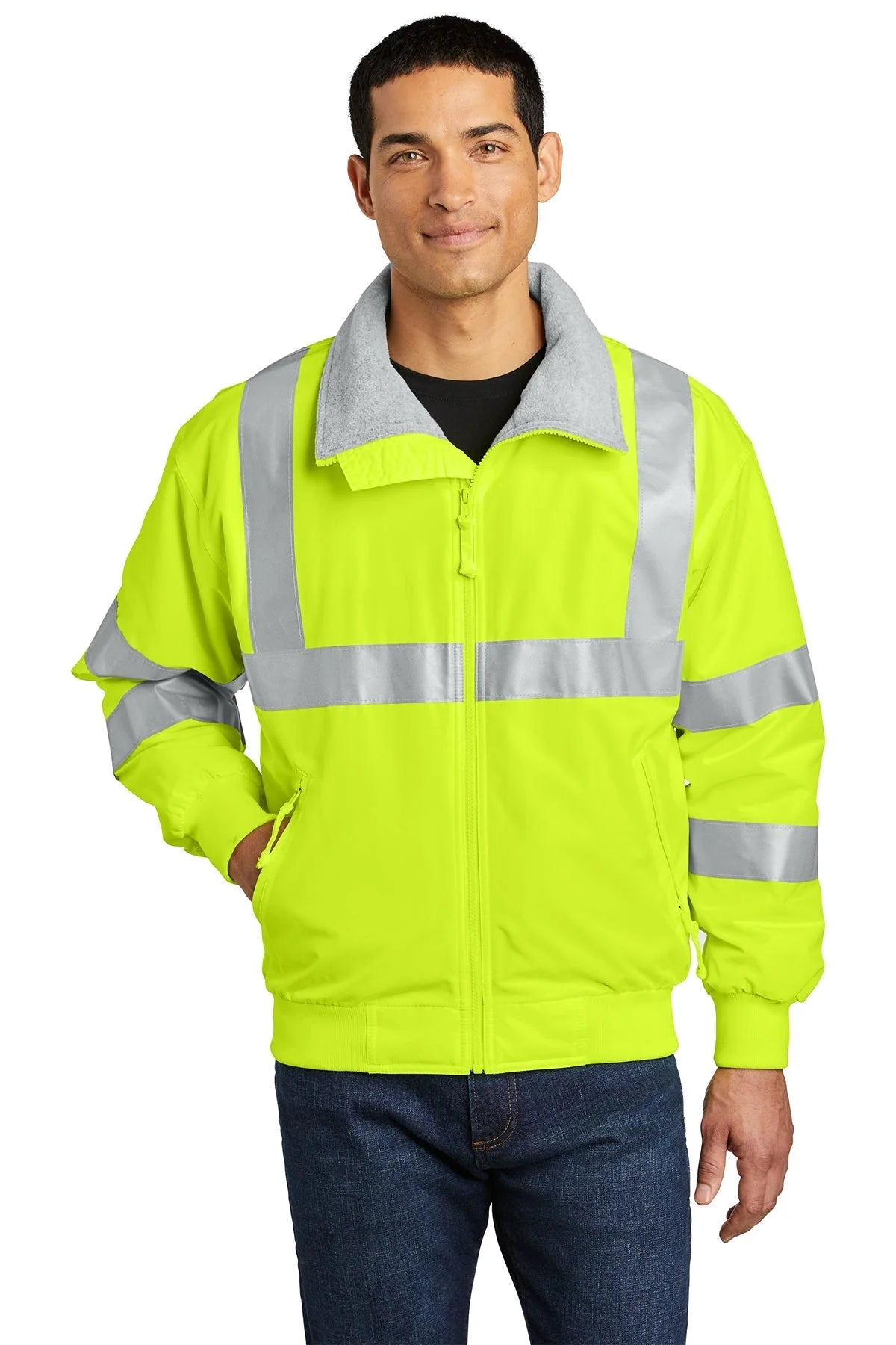 Port Authority Enhanced Visibility Challenger Jacket with Reflective Taping - Glazing Solutions