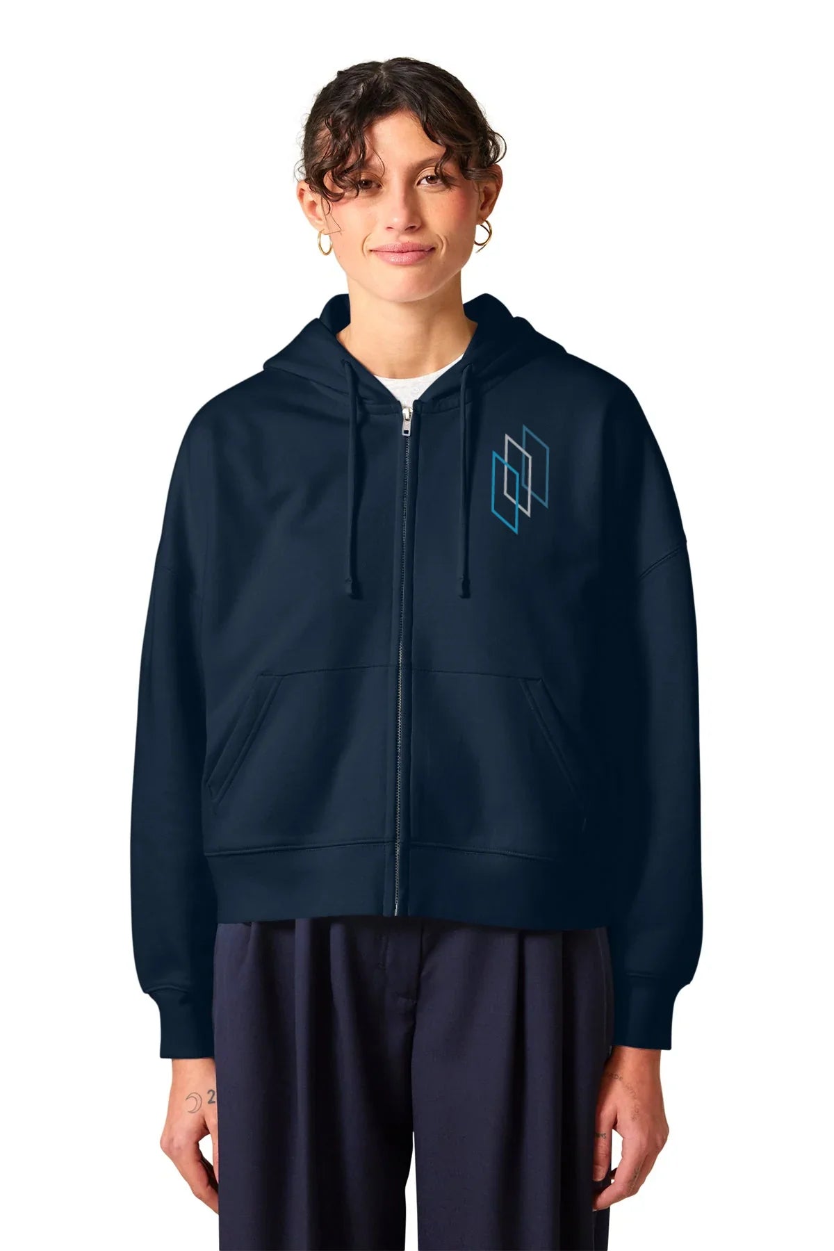 Stanley Stella Women’s Ida Full-Zip Hooded Sweatshirt - Glazing Solutions